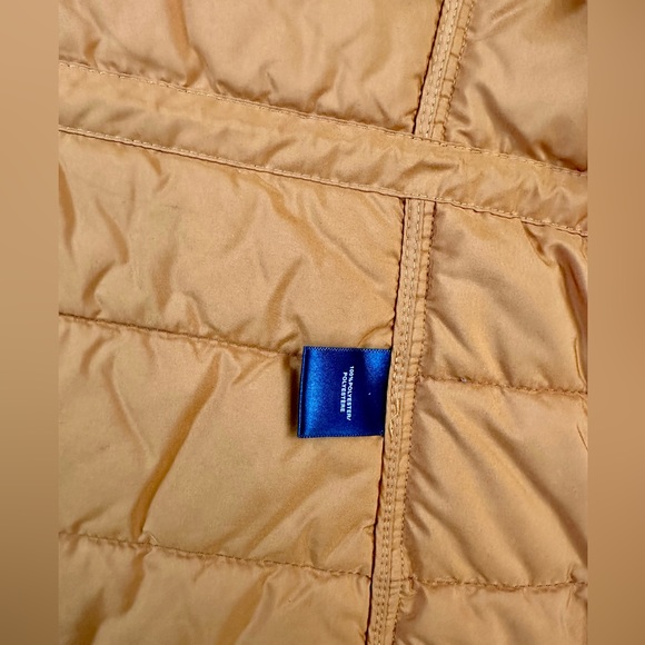 Lafayette 148 Orange Zippered Puffer Vest Small - Picture 5 of 9